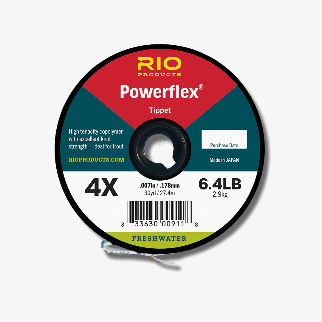 Powerflex Tippet 3 Pack 4X-6X
