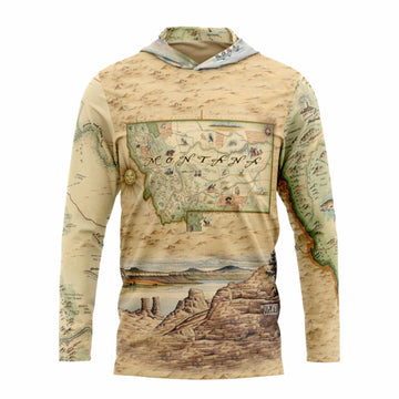 Xplorer Map Sun Hoodie